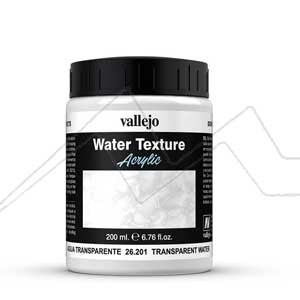 GEL ACRÍLICO VALLEJO EFECTO AGUA TRANSPARENTE (INCOLORO)