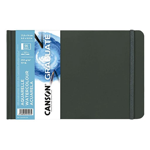 CANSON GRADUATE CUADERNO AQUARELLE 250 G