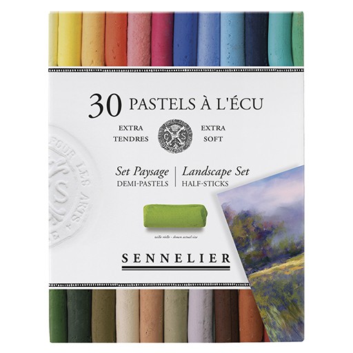 SENNELIER PASTELS À L`ÉCU SET PAISAJE 30 MEDIOS PASTELES