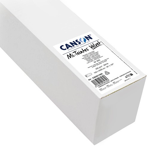 CANSON MI-TEINTES VELVET ROLLO PAPEL PASTEL 430 G