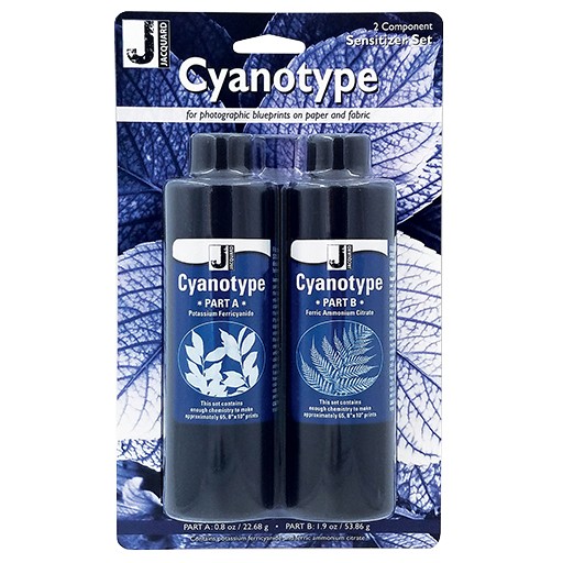 JACQUARD SENSITIZER SET CYANOTYPE - 2 COMPONENTES PARA CIANOTIPOS