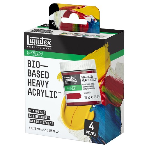 LIQUITEX BIO-BASED HEAVY ACRYLIC SET MEZCLAS