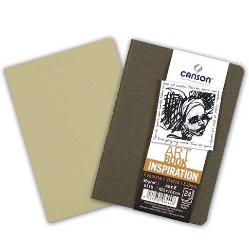 CANSON INSPIRATION CUADERNO PARA DIBUJO 36 HOJAS 96 G