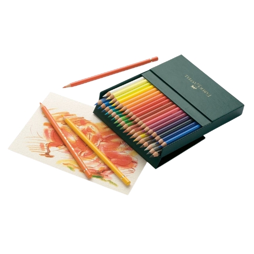 FABER-CASTELL POLYCHROMOS ESTUCHE ESTUDIOS 36 LÁPICES DE COLOR