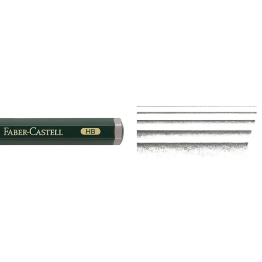 FABER-CASTELL LÁPIZ GRAFITO CASTELL 9000 JUMBO