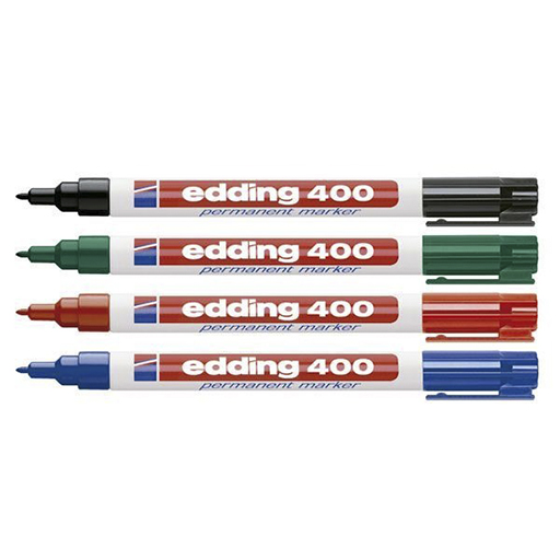 EDDING 400 ROTULADOR MARCADOR PERMANENTE PUNTA REDONDA