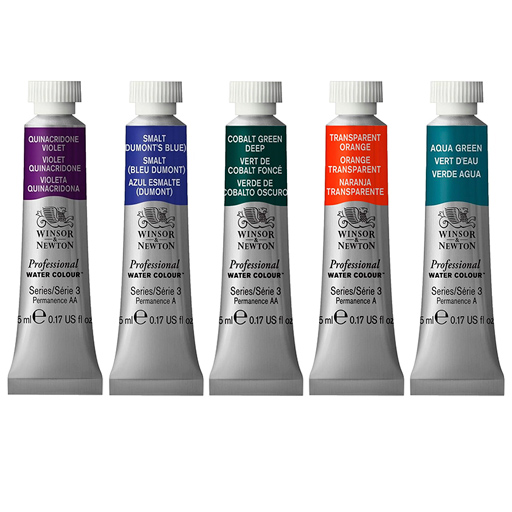 WINSOR & NEWTON ACUARELA ARTISTS COLORES DE LA AURORA