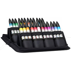 WINSOR & NEWTON PROMARKER WATERCOLOUR SET 24 BÁSICOS