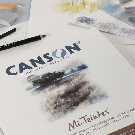 CANSON MI TEINTES BLOC 160 G