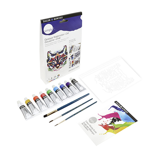 DALER ROWNEY SIMPLY ACTIVITY SET 4 GOUACHE