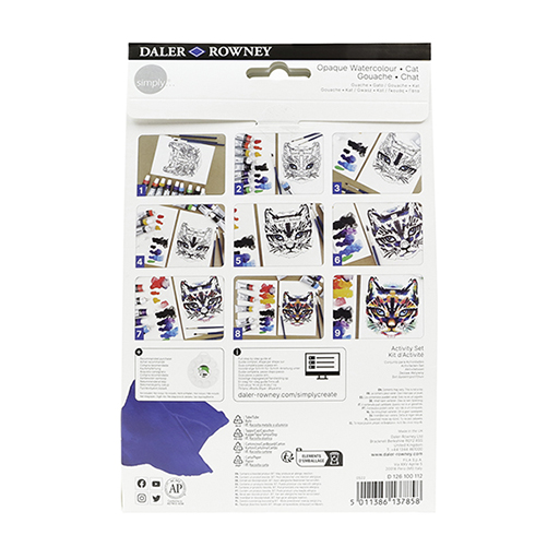 DALER ROWNEY SIMPLY ACTIVITY SET 4 GOUACHE