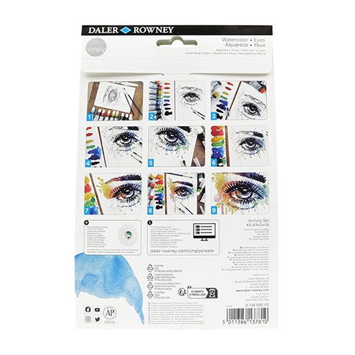 DALER ROWNEY SIMPLY ACTIVITY SET 3 ACUARELA