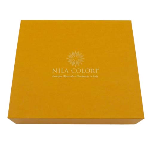 NILA COLORI CAJA ACUARELA ARTESANAL 12 TUBOS 10 ML - SET TERRA