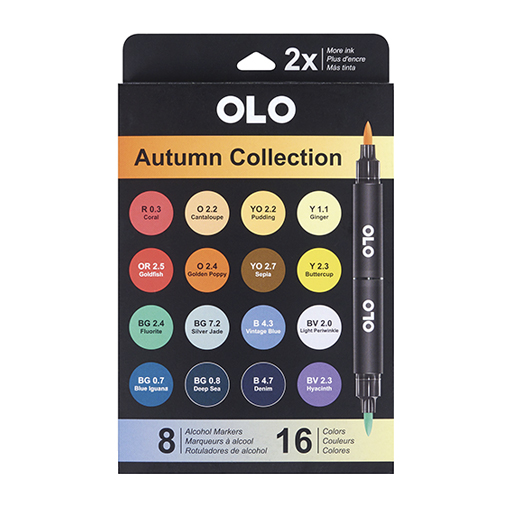 OLO SET DE ROTULADORES OTOÑO